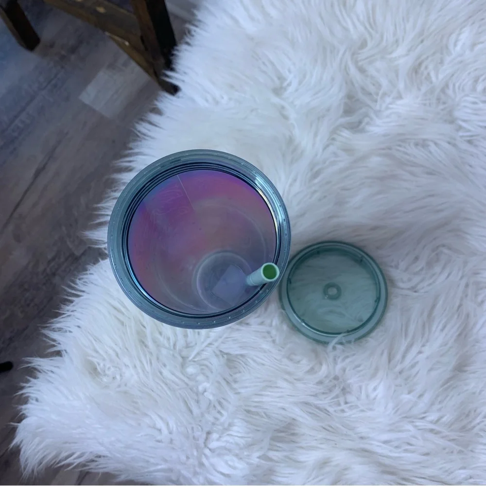 Starbucks Mermaid Tail Iridescent Tumbler